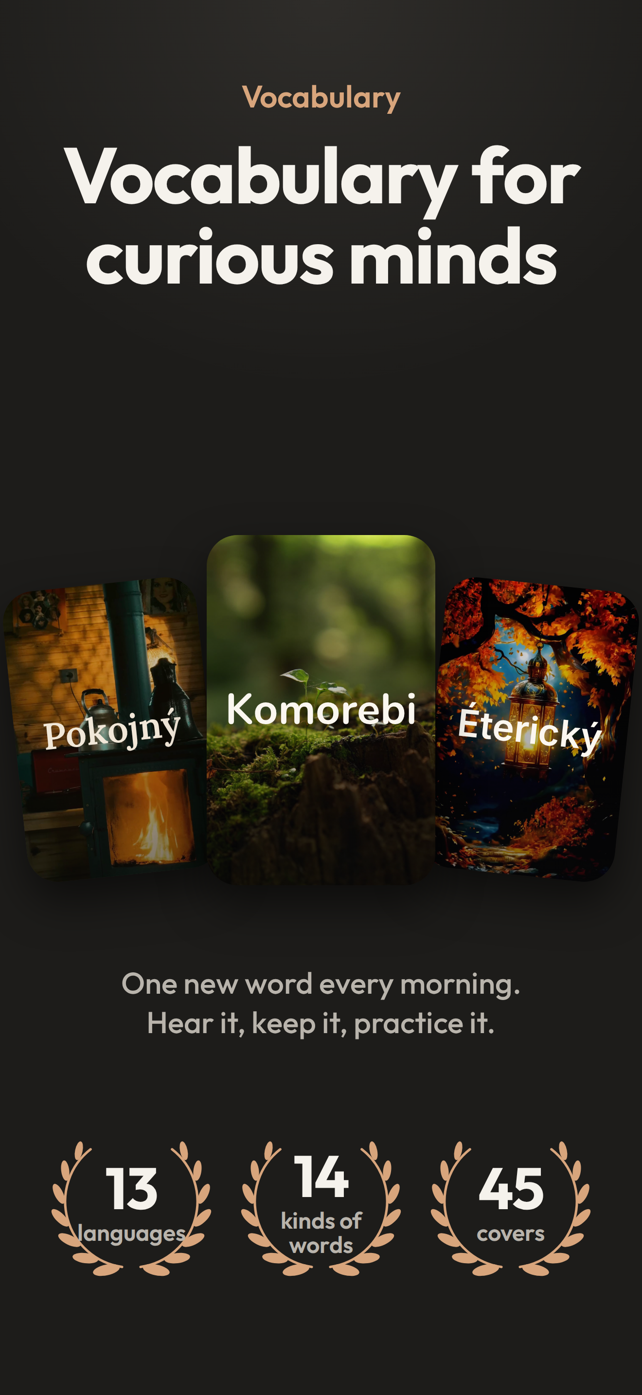 Slovní zásoba pro zvídavé