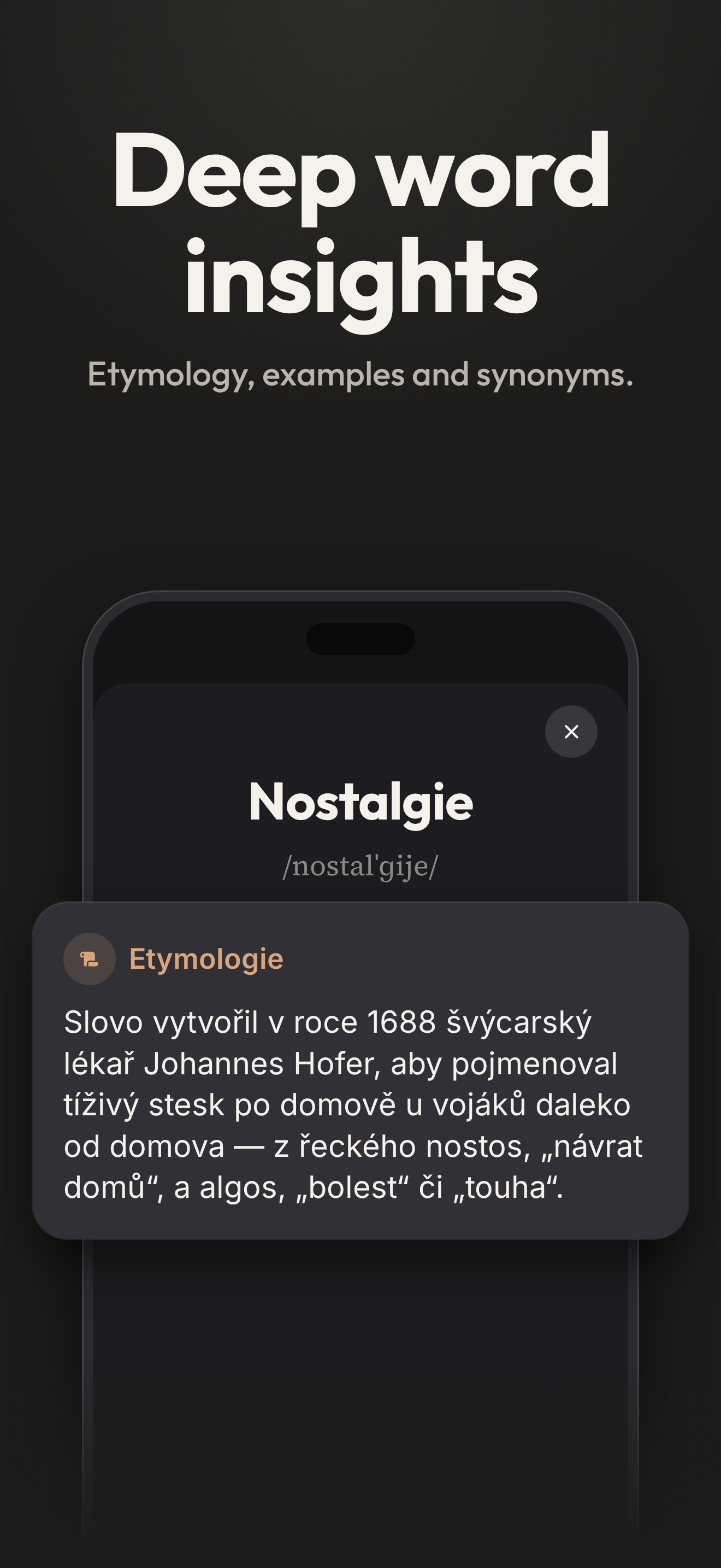 Každé slovo do hloubky