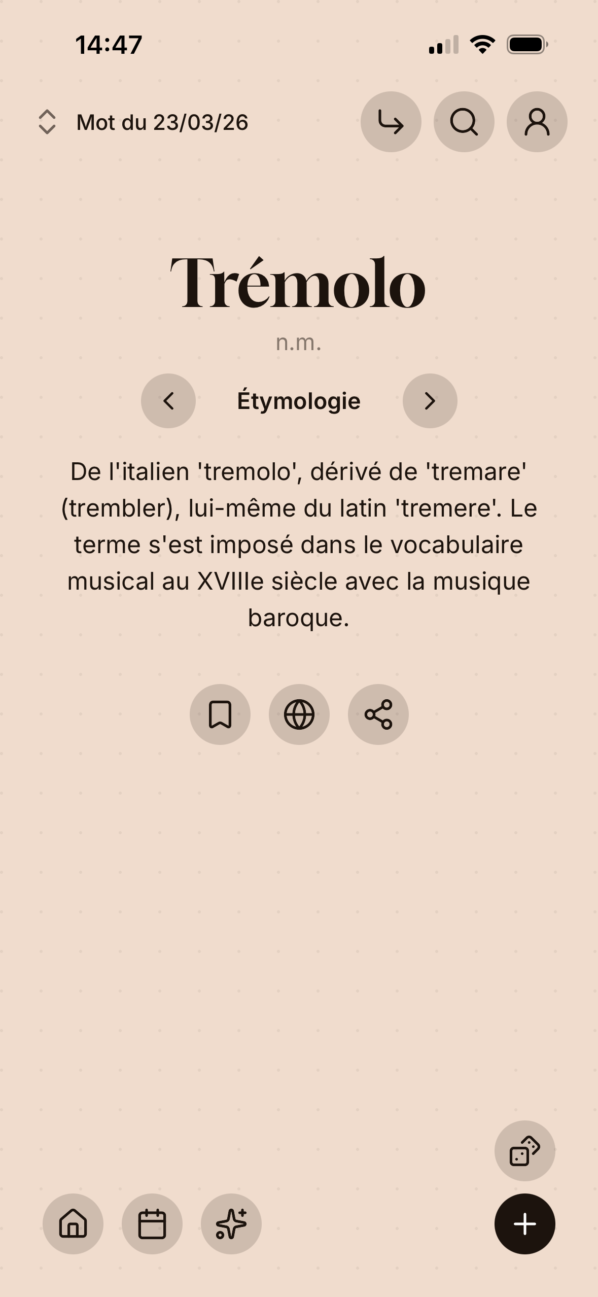 Découvre l'étymologie