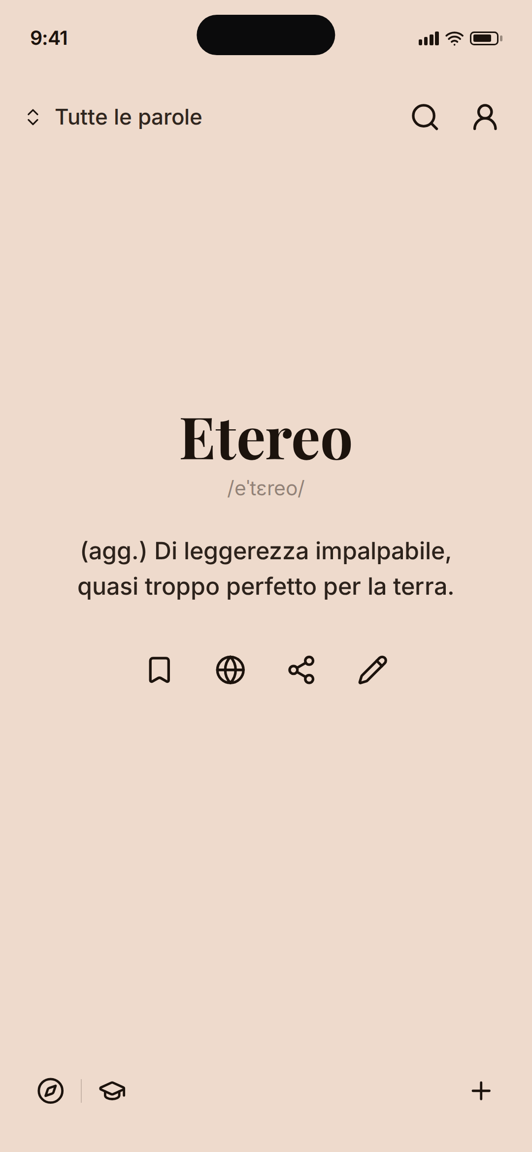 Arricchisci il vocabolario