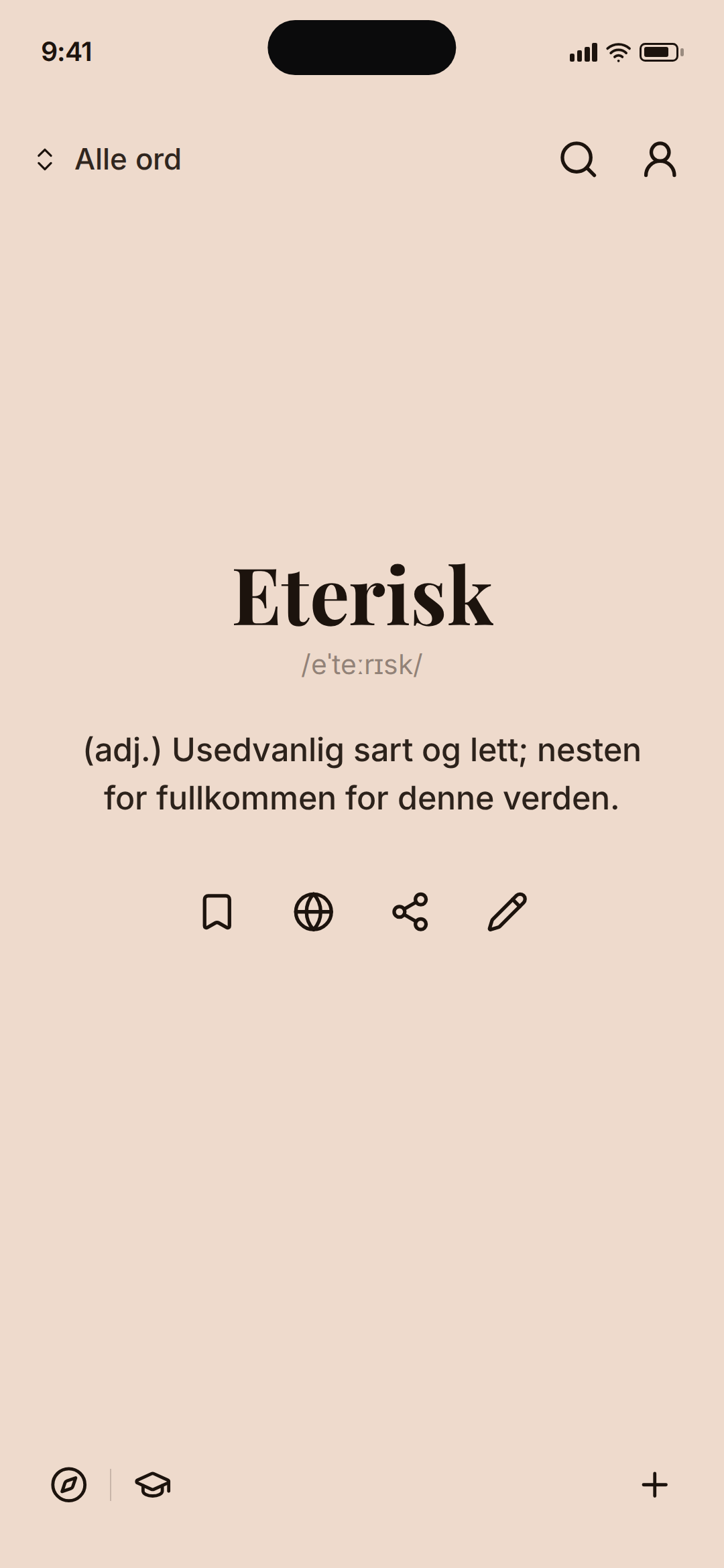 Utvid ordforrådet ditt