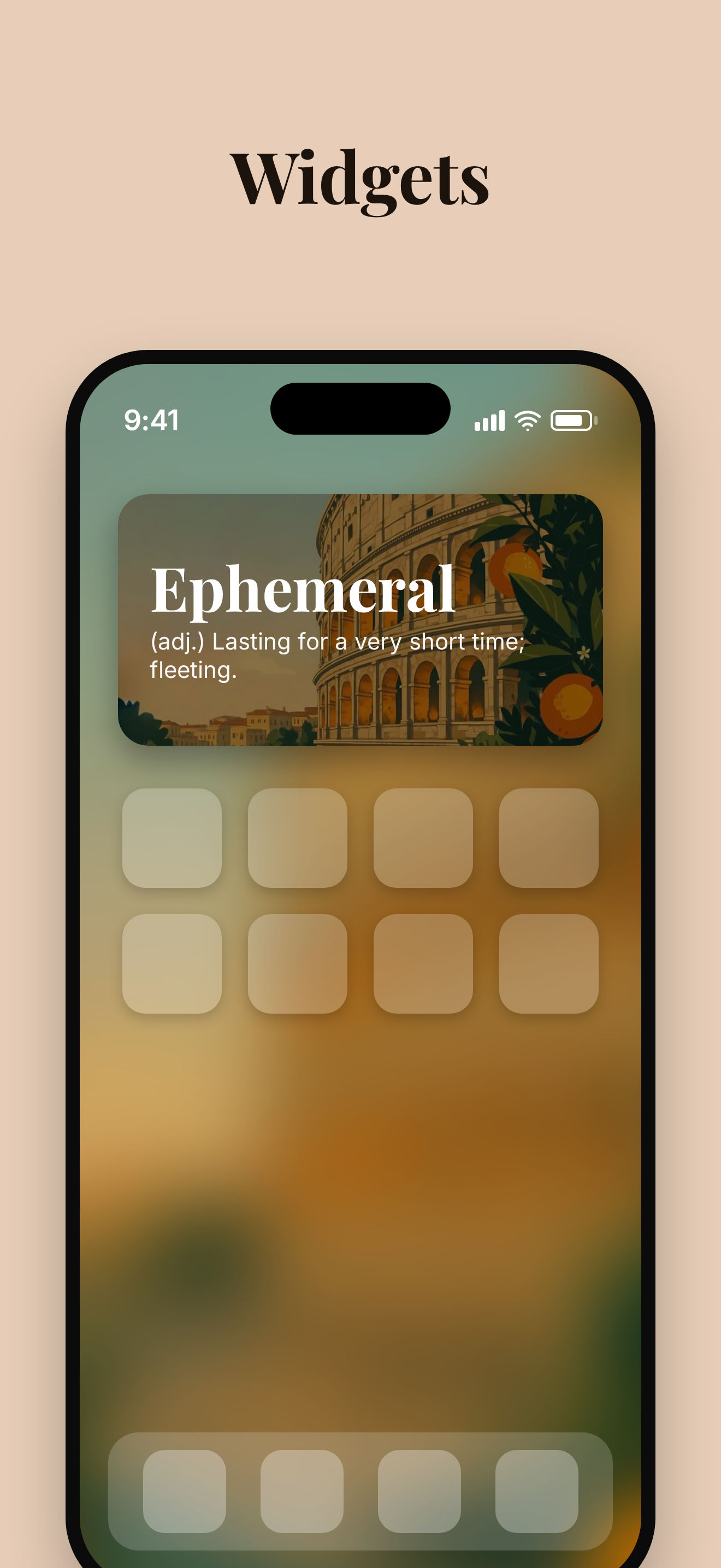 Widgets