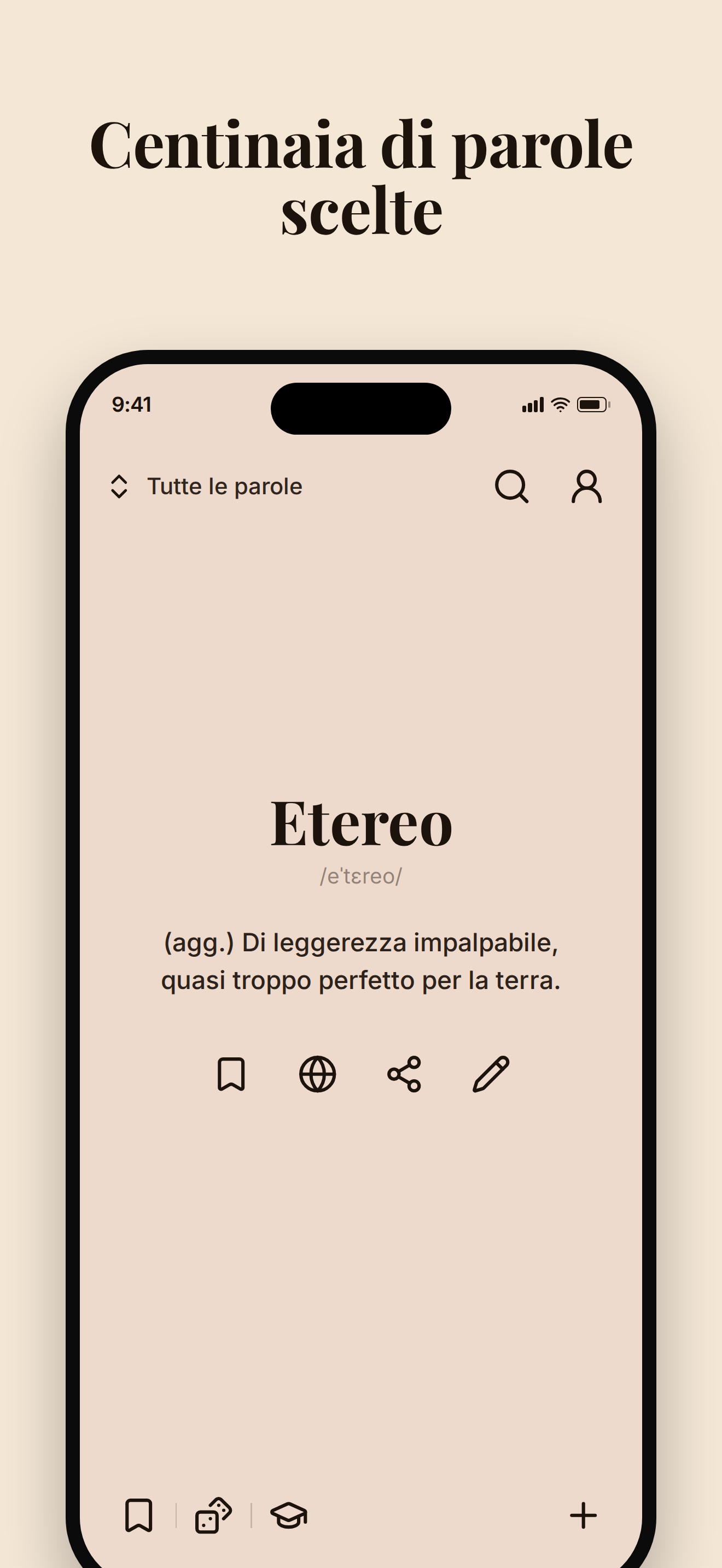 Centinaia di parole scelte